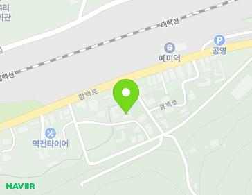 강원특별자치도 정선군 신동읍 함백로 50 지도