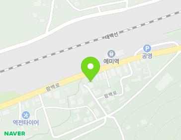 강원특별자치도 정선군 신동읍 함백로 52 지도