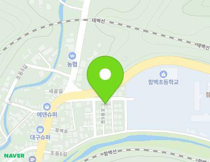 강원특별자치도 정선군 신동읍 조동6길 17-19 지도