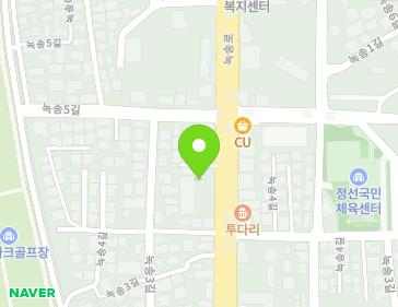 강원특별자치도 정선군 정선읍 녹송로 81 지도