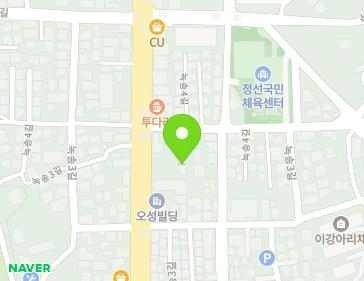 강원특별자치도 정선군 정선읍 녹송로 74 (산림청관사) 지도