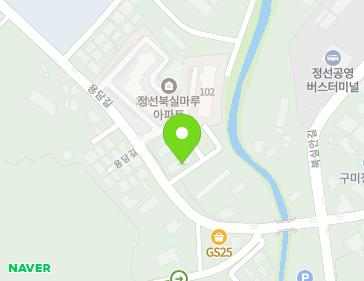 강원특별자치도 정선군 정선읍 용담길 67 (용담연립) 지도