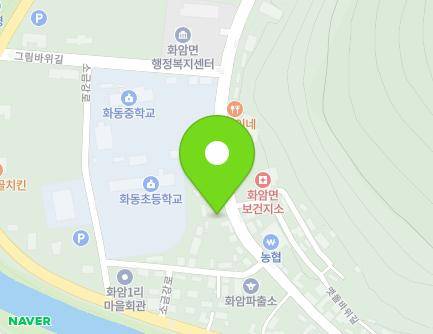 강원특별자치도 정선군 화암면 그림바위길 58-1 지도