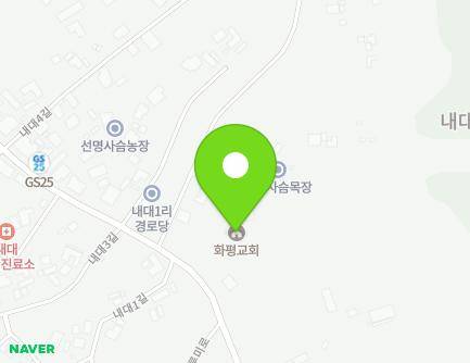 강원특별자치도 철원군 갈말읍 두루미로 394-1 (화평감리교회) 지도