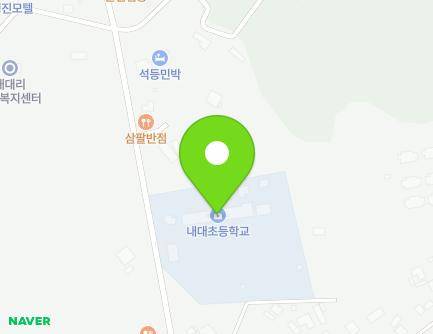 강원특별자치도 철원군 갈말읍 두루미로 422-21 (내대초교) 지도