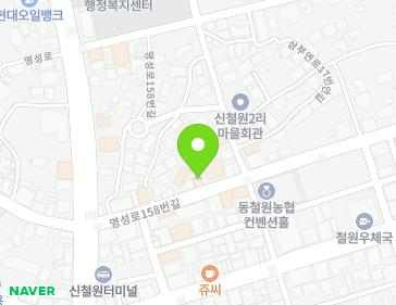 강원특별자치도 철원군 갈말읍 명성로158번길 19-1 (밀크스토리) 지도
