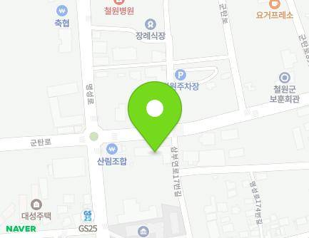 강원특별자치도 철원군 갈말읍 군탄로 64 (성우아트빌라) 지도