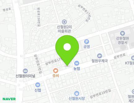 강원특별자치도 철원군 갈말읍 삼부연로 15 (태봉약국) 지도