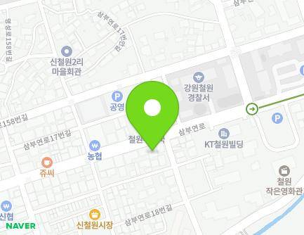 강원특별자치도 철원군 갈말읍 삼부연로 26 지도