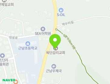 강원특별자치도 철원군 근남면 하오재로 2072 (육단감리교회) 지도