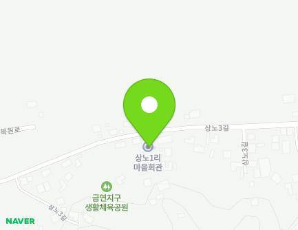 강원특별자치도 철원군 동송읍 상노3길 34-2 (상노1리마을회관) 지도