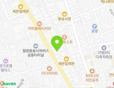 강원특별자치도 철원군 동송읍 금학로 212 지도