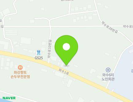 강원특별자치도 철원군 서면 와수1로 106 (현대간판현수막) 지도