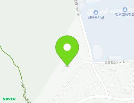 강원특별자치도 철원군 철원읍 금학로255번길 64 지도