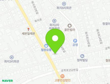 강원특별자치도 철원군 철원읍 금학로256번길 1 (철원약국) 지도