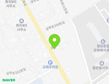 강원특별자치도 철원군 철원읍 금학로 324 (우렁골) 지도