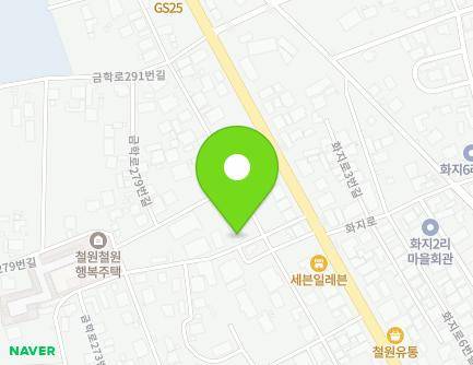 강원특별자치도 철원군 철원읍 금학로273번길 6 (뜨란채) 지도