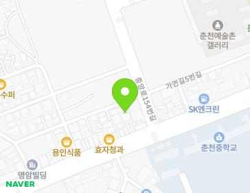 강원특별자치도 춘천시 가연길5번길 45 (근화동) 지도