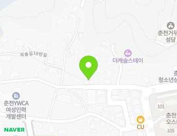 강원특별자치도 춘천시 동내면 외솔길19번길 25 지도