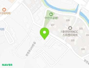 강원특별자치도 춘천시 동면 만천로143번길 84 강원특별자치도 춘천시 동면 만천로143번길 84 지도