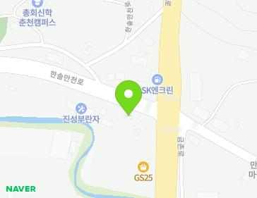 강원특별자치도 춘천시 동면 한솔만천로 40 지도