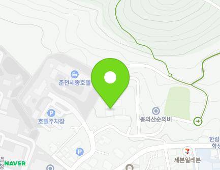 강원특별자치도 춘천시 봉의산길 37 (봉의동, 강원특별자치도청어린이집) 지도