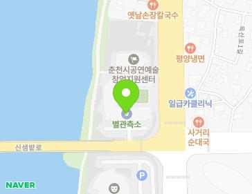 강원특별자치도 춘천시 신샘밭로 89 (사농동, 강원도청소년수련원) 지도