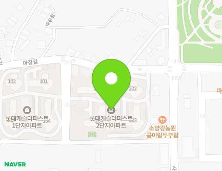 강원특별자치도 춘천시 마장길 60 (사농동, 춘천롯데캐슬더퍼스트2단지) 지도
