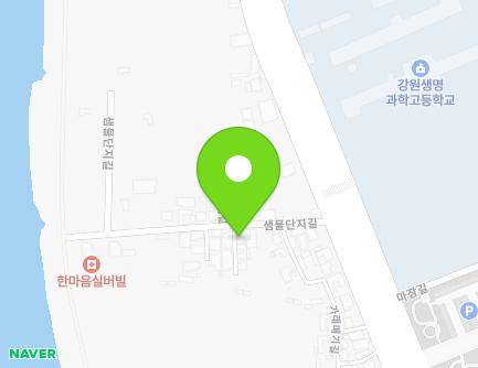 강원특별자치도 춘천시 샘물단지길 9 (사농동) 지도