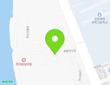 강원특별자치도 춘천시 샘물단지길 9-2 (사농동) 지도