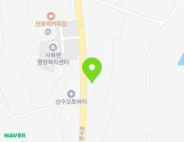 강원특별자치도 춘천시 사북면 영서로 4714 지도