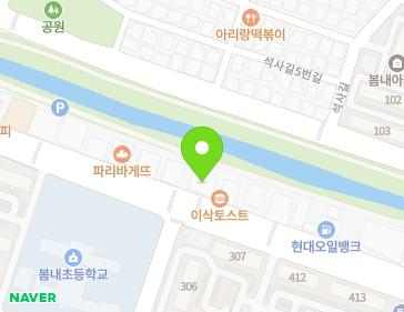 강원특별자치도 춘천시 퇴계로 221 (석사동) 지도