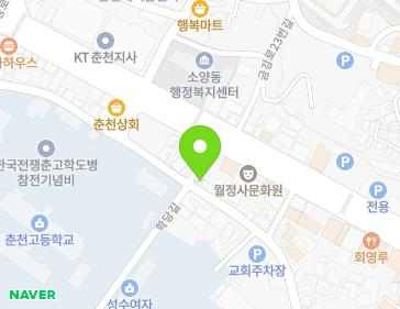 강원특별자치도 춘천시 중앙로68번길 30 (소양로3가) 지도