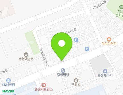 강원특별자치도 춘천시 중앙로 128 (소양로4가) 지도