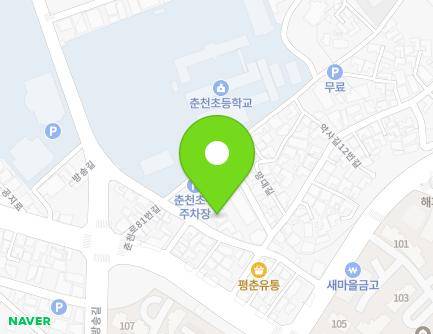 강원특별자치도 춘천시 춘천로81번길 42 (약사동) 지도