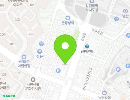 강원특별자치도 춘천시 중앙로 14 (요선동, 재단법인한국천주교살레시오회) 지도