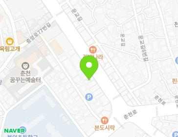 강원특별자치도 춘천시 금강로 98-1 (운교동) 지도