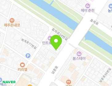 강원특별자치도 춘천시 남춘로 31 (퇴계동) 지도