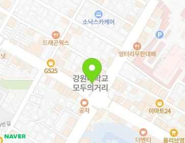 강원특별자치도 춘천시 서부대성로 215 (효자동) 지도