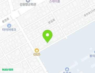 강원특별자치도 춘천시 춘천로296번길 64 (효자동) 지도