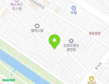 강원특별자치도 춘천시 춘천로64번길 31 (효자동, 상록연립) 지도