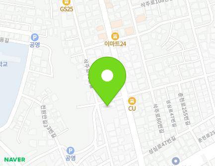 강원특별자치도 춘천시 삭주로70번길 39 (효자동, 문향연립) 지도