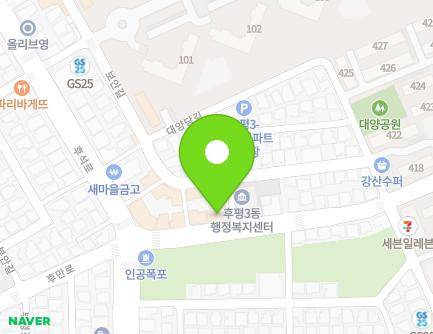 강원특별자치도 춘천시 후만로 81 (후평동) 지도
