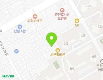 강원특별자치도 춘천시 춘천로296번길 13 (후평동) 지도