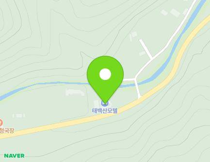 강원특별자치도 태백시 태백산로 4609 (소도동, 태백산모텔) 지도