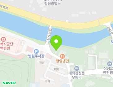 강원특별자치도 태백시 보드미길 13-1 (장성동) 지도