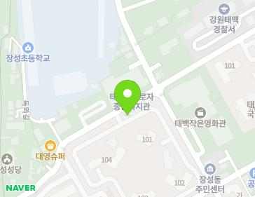 강원특별자치도 태백시 장성1길 49 (장성동, 타워빌아파트) 지도