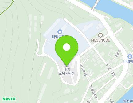 강원특별자치도 태백시 하장성1길 14 (장성동, 태백교육청) 지도