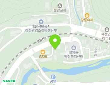 강원특별자치도 태백시 동태백로 450 (철암동) 지도
