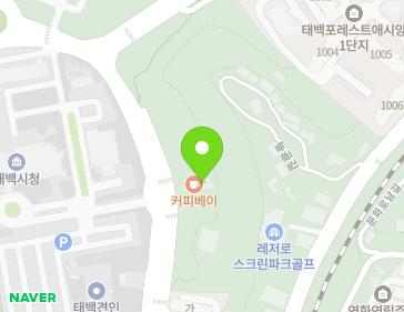 강원특별자치도 태백시 태붐로 24 (황지동) 지도